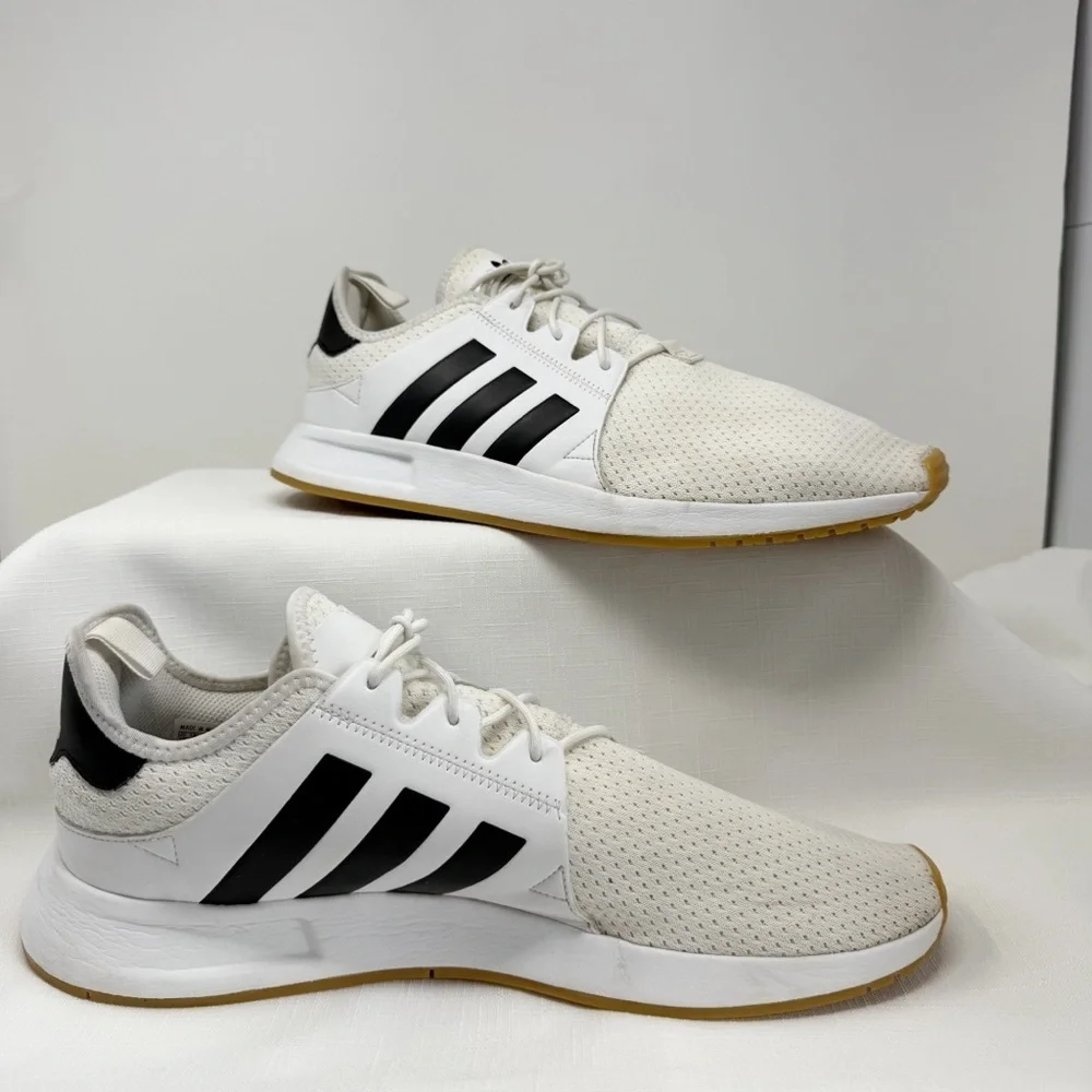 Adidas X_PLR Men’s Cloud White and Black Athletic Shoes size 13